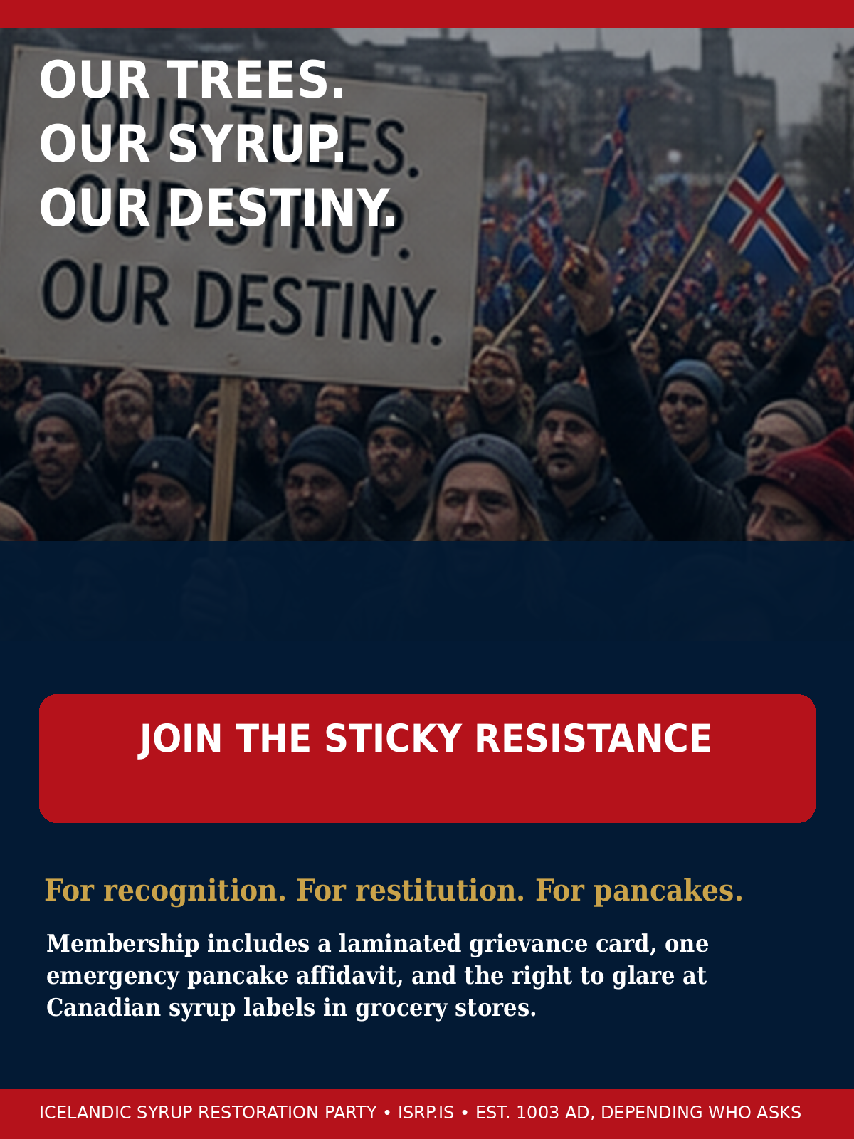 campaign poster