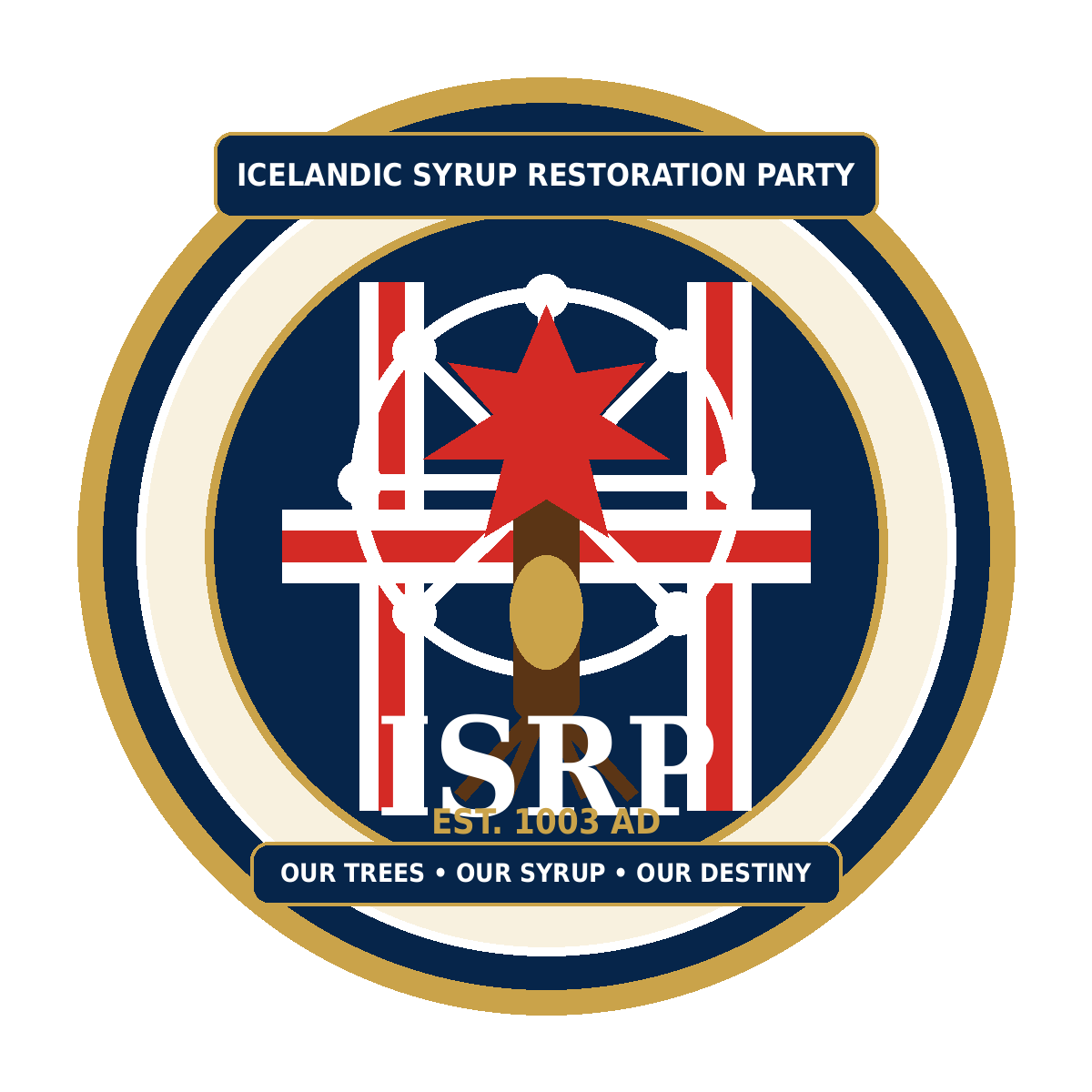 Icelandic Syrup Restoration Party seal
